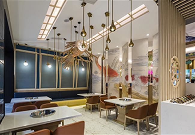 合肥火鍋店裝修設(shè)計(jì)效果圖這樣設(shè)計(jì)：靈動(dòng)溫潤(rùn)動(dòng)人心