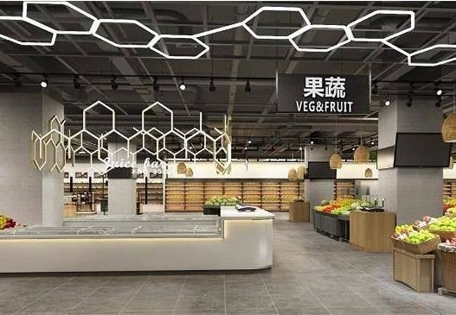 —定要做實用、時尚的合肥超市裝修