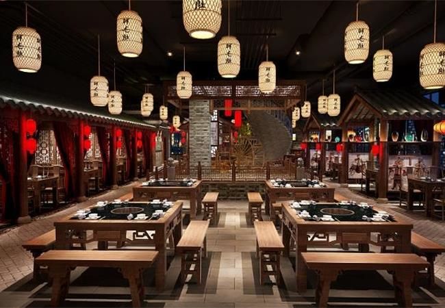 靠譜的合肥火鍋店裝修設計，自帶引流功能！