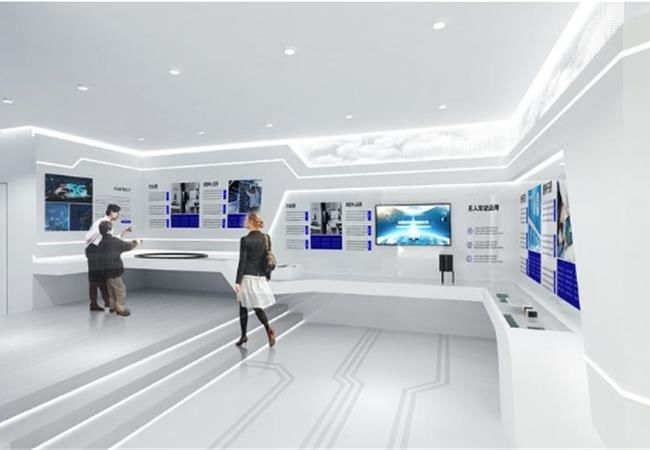賦予簡約美的，合肥展廳裝修設計