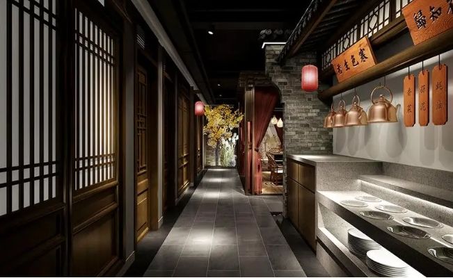 合肥火鍋店內(nèi)部裝修
